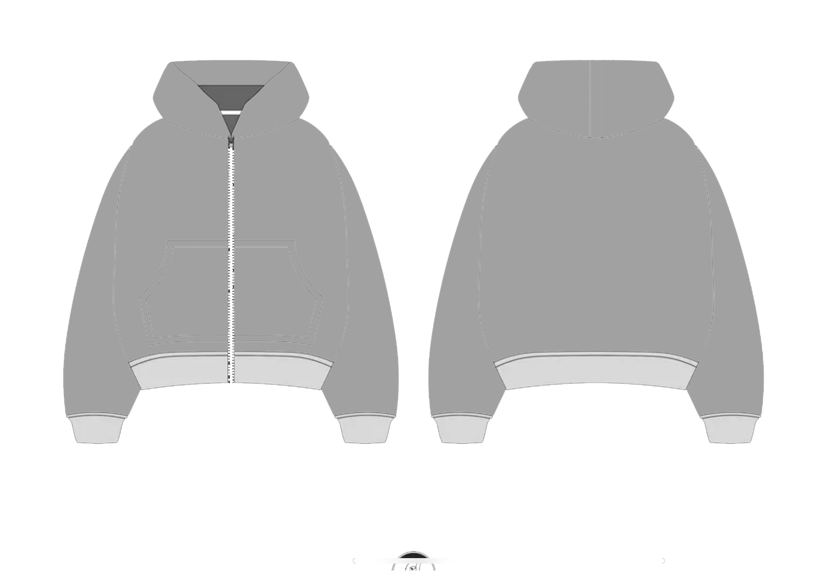KRONOS 1 Zip Hoodie